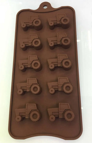 Silicone Tractor Candy Mold