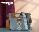 Wrangler Aztec Embroidered Top Handle Tote/Crossbody