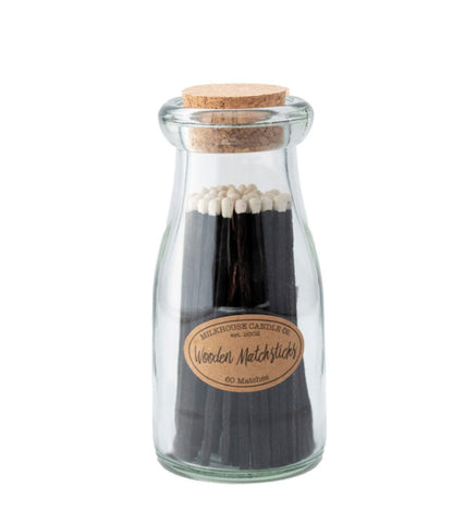 Milk Bottle of Matches