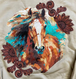 Painted Pony Crewneck Sweatshirt