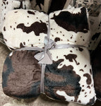 Cow Print Micro Fiber Blanket