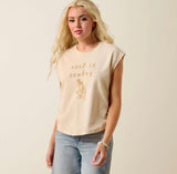 Ariat Women’s Cool It Tee- Oyster Grey