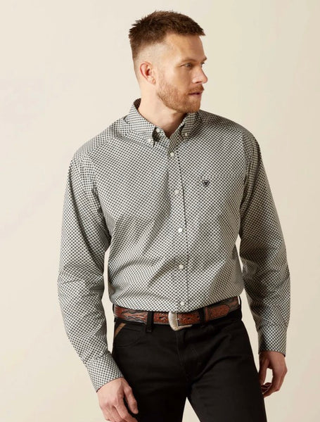 Ariat Men's Card Suit Tristan Grey Shirt – Horse Creek Outfitters
