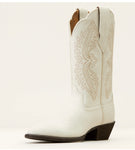 Ariat Women’s Heritage R Toe Stretchfit Boot-Ivory