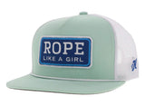 Hooey Women’s Rope  Like A Girl Mesh SnapBack Cap