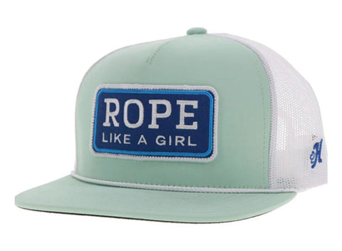 Hooey Women’s Rope  Like A Girl Mesh SnapBack Cap