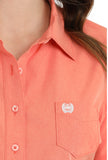 Cruel Women’s Coral Solid  Shirt