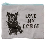 Love My Corgi Zipper Wallet
