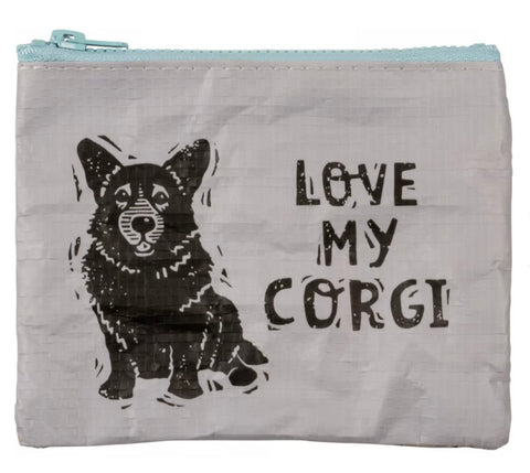 Love My Corgi Zipper Wallet