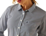 Ariat Women's Kirby Pro Black Iris Stripe Shirt