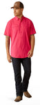 Ariat Men's VentTEK Outbound Pink Hibiscus Classic Fit Shirt