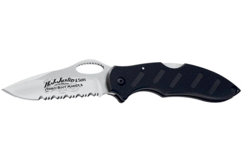 Justin Roping Knife Textured Black