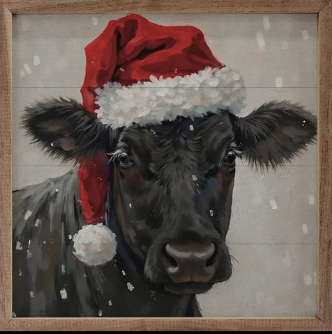 Santa Angus with Hat & Scarf