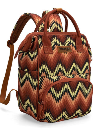 Wrangler Southwestern Print Diaper Backpack