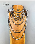 Authentic Navajo Pearl Necklace/ 10mm