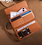 Wrangler Floral Tooled Tri-fold Wallet-Brown
