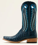 Ariat Men’s Futurity Outlaw Blue Full Quill Ostrich Boot