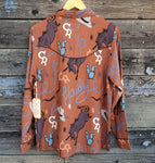 Western Howdy Print Shirt