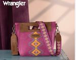 Wrangler Aztec Embroidered Top Handle Tote/Crossbody