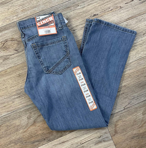 Cinch Men's Ian Jeans- Light Stone Wash