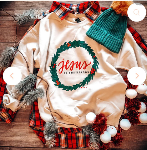 Jesus Is The Reason Crewneck