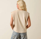 Ariat Women’s Cool It Tee- Oyster Grey