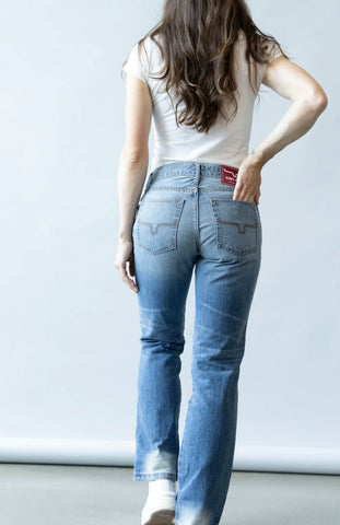 Kimes Women’s Jeans Mid Wash Brooks