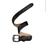 R. Watson Men’s Full Quill Ostrich Belt