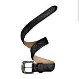 R. Watson Men’s Full Quill Ostrich Belt