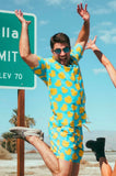 Rubber Ducky Stretch Swim Trunks