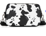Wrangler Cowprint Crossbody With Wallet Compartment