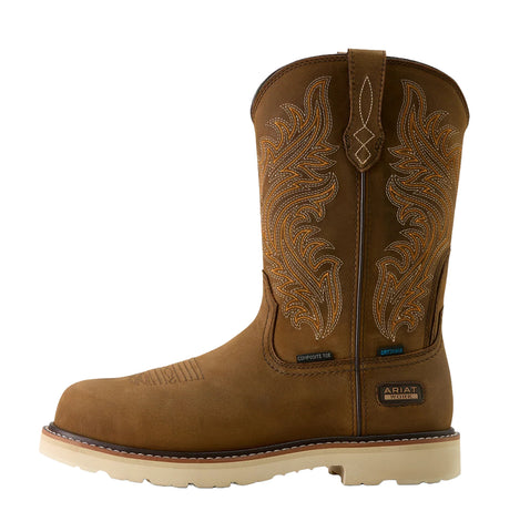 Ariat Men’s Work Activator Argo H2O Comp Toe - Distressed Brown
