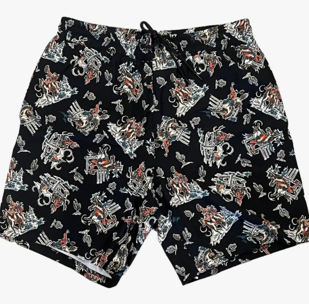 Cinch Bronc Roder Cinch Bronc Rider Swim Trunks – Horse Creek Outfitters