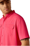 Ariat Men's VentTEK Outbound Pink Hibiscus Classic Fit Shirt