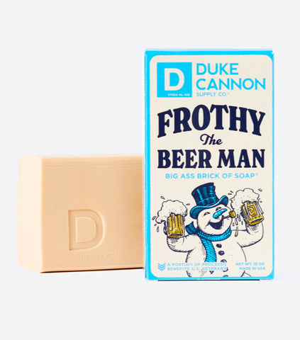 Duke Cannon - Frothy The Beer Man Bar Of Soap