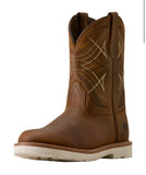 Ariat Kids' Activate 8" Round Toe Cowboy Boots - Distressed Brown