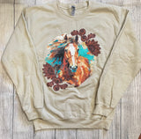 Painted Pony Crewneck Sweatshirt