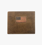 Roper American Flag Passcase Wallet