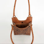 American Darling Hand Tooled Shoulder Tote