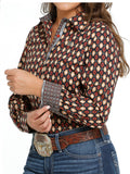 Cinch Women's Southwestern Print Shirt