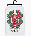 Dish Towel-Merry Christmas Y’all