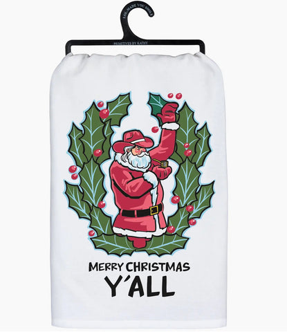 Dish Towel-Merry Christmas Y’all