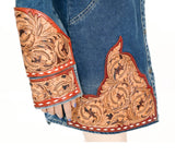 American Darling Tooled Denim Dress/Jacket