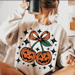 Pumpkin Bow Crewneck