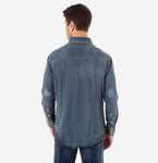 Wrangler Mens Authentic Cowboy Cut Work Shirt