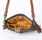 American Darling Wool Saddle Blanket & Turquoise Stone Buckle Handbag