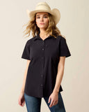 Ariat Women’s VentTek Short Sleeve Shirt - Black