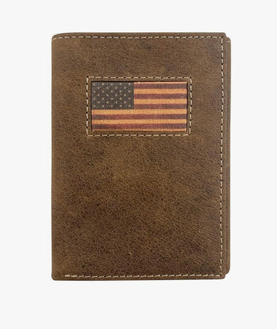 Roper American Flag Trifold Wallet