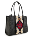 Wrangler Tooled Aztec Large Tote