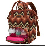 Wrangler Aztec Callie Diaper Bag Backpack